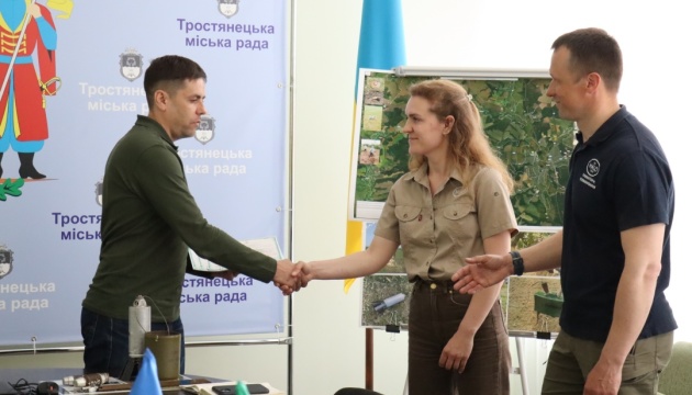 Тростянецькій громаді вручили сертифікати про розмінування територій