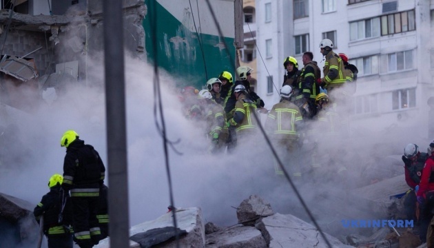 У столиці під масований російський удар потрапили дев'ять районів