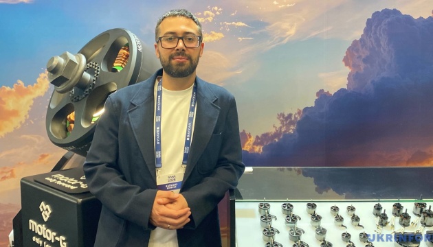 Oleksii Hrebin, CEO of Motor-G, an electric motor manufacturing company