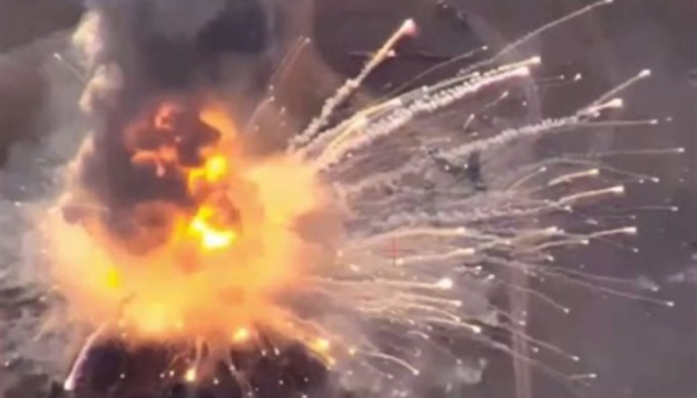 Ukrainian Defense Forces strike enemy convoy and field depots in Luhansk region