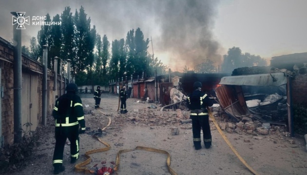Damage recorded in six districts of the Kyiv region as result of Russian attack