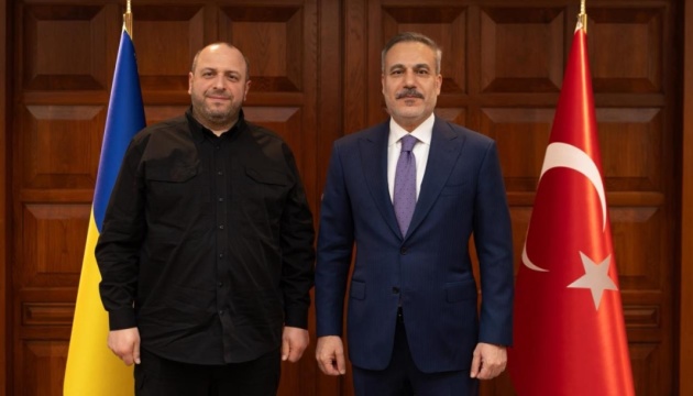 Umerov meets Turkish FM Fidan in Ankara