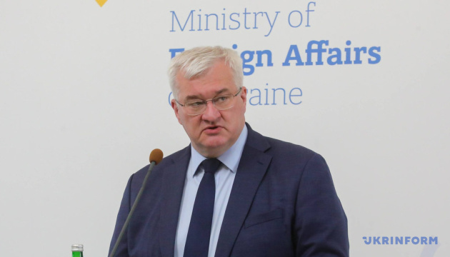 FM Sybiha urges allies not to yield to Kremlin ‘blackmail’ over new strikes