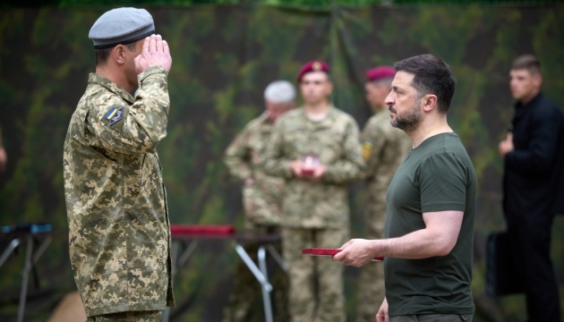 Зеленський вручив нагороди воїнам Сил спецоперацій