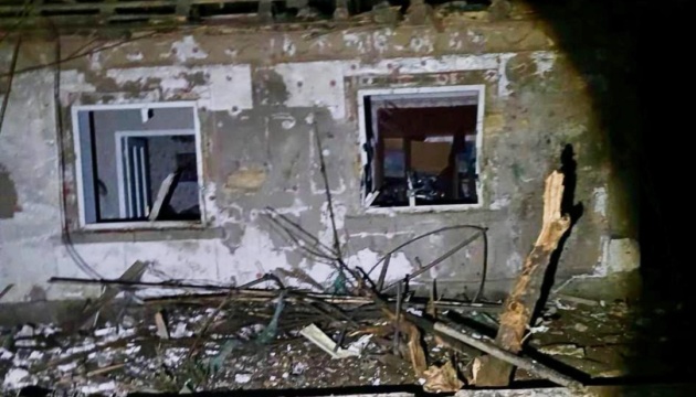 На Одещині внаслідок нічної атаки російських дронів пошкоджені будинок та обʼєкт інфраструктури