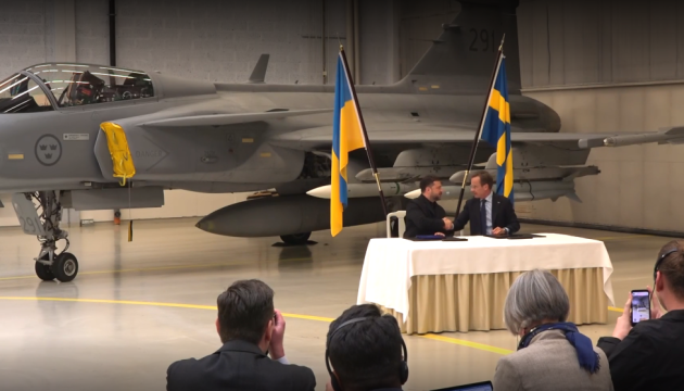 Україна і Швеція підписали декларацію про поглиблення оборонної співпраці