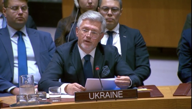 Мельник у Радбезі ООН спростував російський фейк про «загибель дітей» у Старобільську