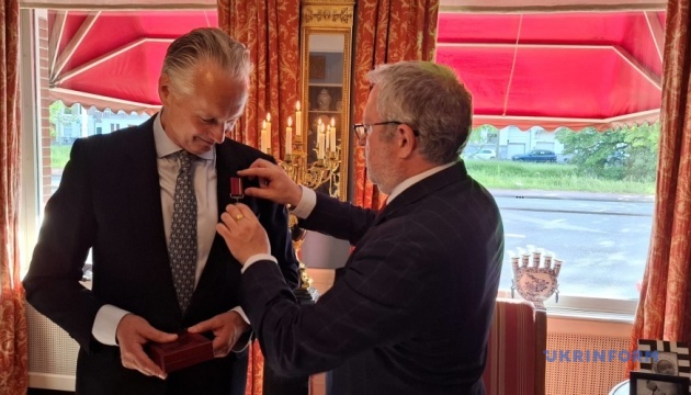 Нідерландський волонтер отримав орден «За заслуги» ІІІ ступеня за підтримку України