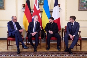 UK, French and German leaders to meet Zelensky on peace talks — Bloomberg