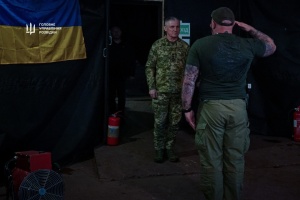 Начальник ГУР відвідав позиції спецпризначенців на фронті 