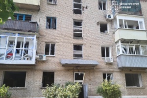 У Словʼянську більше ніж половина багатоповерхівок пошкоджені обстрілами РФ - МВА
