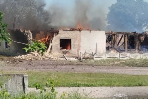 Russians attack Zolochiv community in Kharkiv region with glide bombs, causing destruction