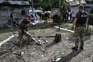 Russians strike Zaporizhzhia again, injury toll rises to 24, with two killed