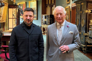 Zelensky meets with King Charles III