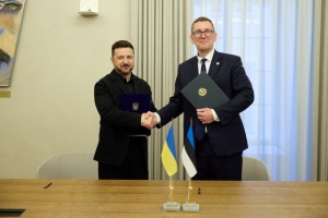 Ukraine, Estonia sign declaration to strengthen defense cooperation