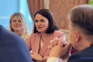 «Ми боремося проти одного зла»: Тихановська розповіла чеським сенаторам про співпрацю з Україною