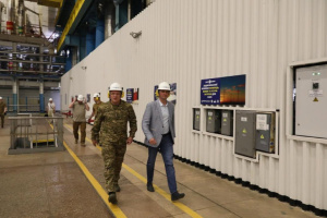 Командувач Нацгвардії перевірив роботу підрозділів, що охороняють Хмельницьку АЕС