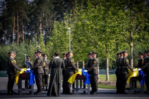 На Національному військовому кладовищі поховали ще 12 українських воїнів, чиї імена наразі невідомі