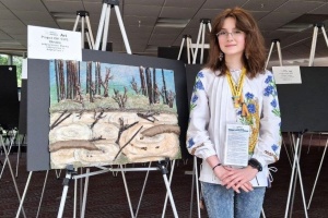 Schoolgirl from Rivne wins competition in U.S.
