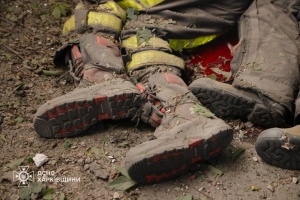 Emergency responders killed in Russian strike while battling fire in Kharkiv