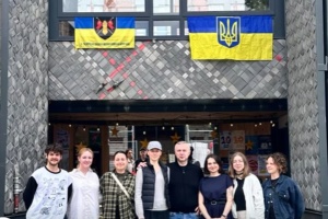 У Брюсселі посол відвідав волонтерську кв'ярню Ukrainian Solidarity Café