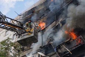 Russian forces strike residential building in Kramatorsk, four people injured