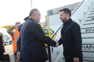President Zelensky arrives in Brussels