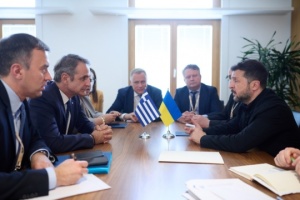 Präsident Selenskyj erörtert mit griechischem Ministerpräsidenten europäische Integration und Unterstützung für Ukraine
