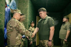 Сирський відвідав 2-й окремий медичний батальйон на Куп’янському напрямку