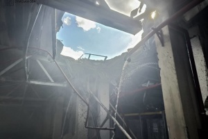Російські дрони атакували підприємство у Тростянці, постраждали двоє людей
