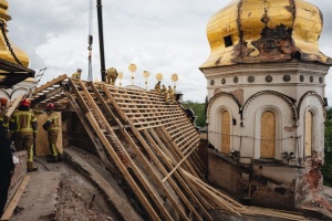 На території Києво-Печерської лаври пошкоджені 19 об’єктів культурної спадщини