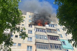 Teenager dies in fire in Rivne; three other children hospitalized