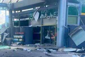 In Zaporizhzhia, Russian drone attacks gas station; one person injured