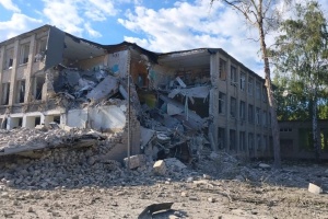 Russian airstrike hits Shevchenkove in Kharkiv region, injuring civilians
