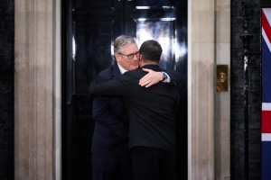 ゼレンシキー宇大統領、辞意を表明したスターマー英首相にこれまでの活動に謝意