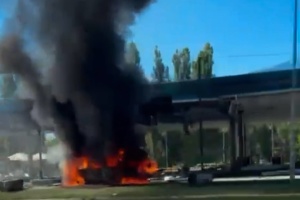 Guerre en Ukraine : trois blessés dans une frappe russe sur une station-service dans la région de Soumy 