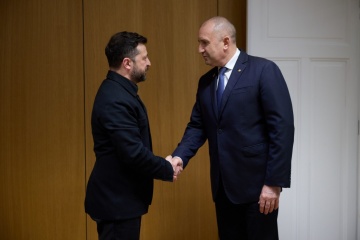 ゼレンシキー宇大統領、ラデフ・ブルガリア首相と共同プロジェクトや無人機取引の可能性について協議