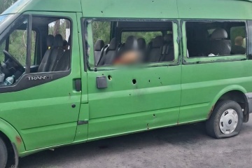 ウクライナ南部ニコポリでロシア軍の無人機の攻撃で死者２名、負傷者１２名