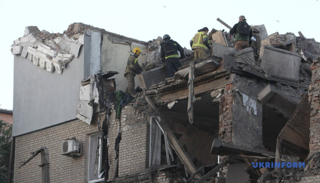 Death toll in Dnipro rises to nine after child pulled from rubble following Russian strike