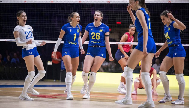 Жіноча збірна України з волейболу здобула першу перемогу у Лізі націй