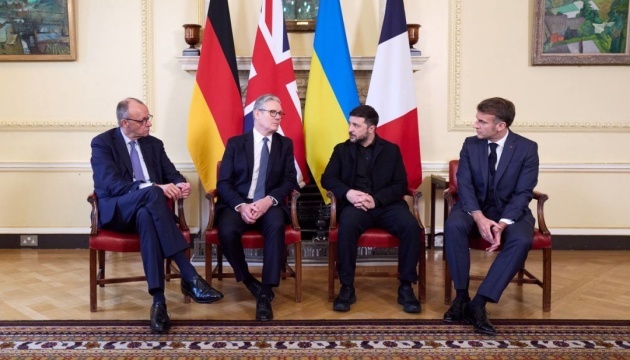 UK, French and German leaders to meet Zelensky on peace talks — Bloomberg