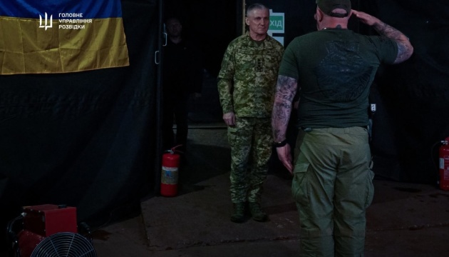Начальник ГУР відвідав позиції спецпризначенців на фронті 