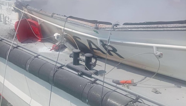 Росія атакувала два катери Морської пошуково-рятувальної служби, є постраждалі