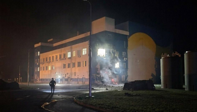 Росіяни ударили по будівлі Централізованого сховища відпрацьованого ядерного палива на Київщині