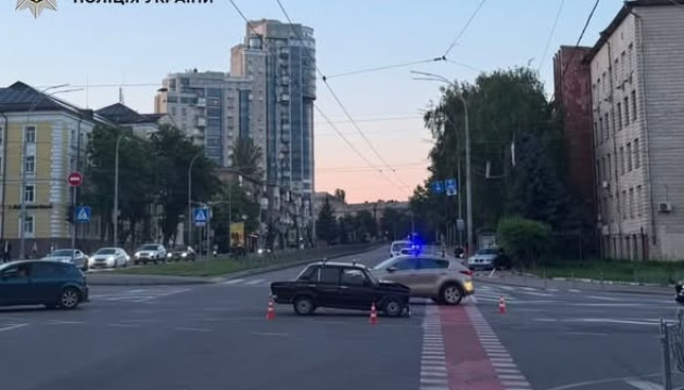 У Печерському районі Києва внаслідок зіткнення дво