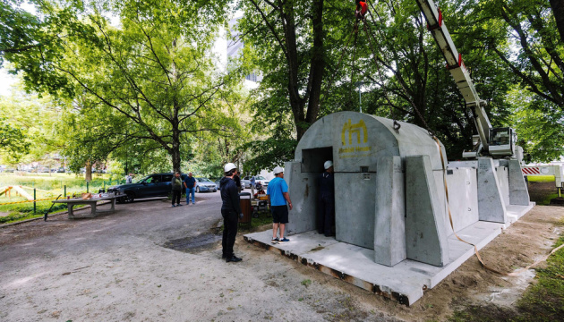 У Таллінні спорудили перше модульне укриття на випадок повіт