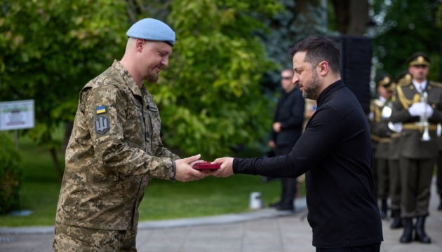 Зеленський вручив нагороди воїнам Сил безпілотних систем ЗСУ