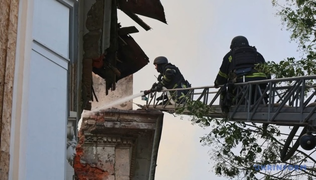 Fire at Kharkiv museum contained, six people injured in Russian attack