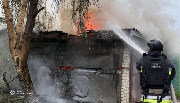 Russian forces target energy and communications infrastructure in Chernihiv region