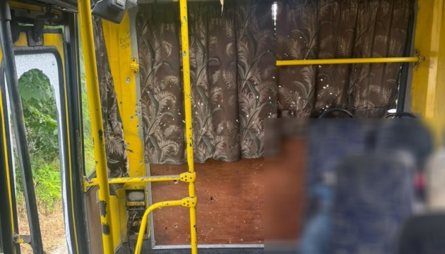У Херсоні внаслідок повторного удару по маршрутці поранені двоє поліцейських
